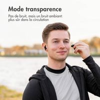 imoshion Aura Pro Écouteurs intra-auriculaires sans fil - Réduction active du bruit (ANC) - Noir