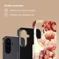 Selencia Coque arrière Vivid Samsung Galaxy A57 (5G) - Vintage Peony