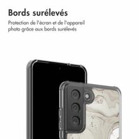 imoshion Coque Design Samsung Galaxy S21 FE - Sandy Marble