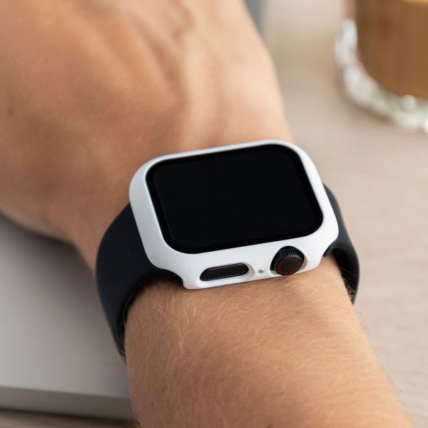 imoshion Coque rigide à couverture complète Apple Watch 1 / 2 / 3 - 42 mm - Blanc