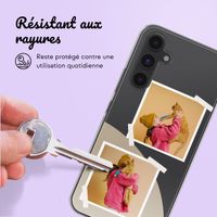 Coque personnalisée avec pellicule N°2 Samsung Galaxy A54 (5G) - Transparent