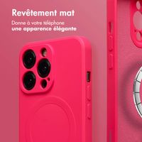 imoshion Coque Couleur avec MagSafe Apple iPhone 13 Pro - Neon Pink