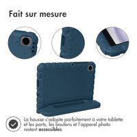 imoshion Coque kidsproof avec poignée Samsung Galaxy Tab A9 8.7 pouces - Bleu foncé