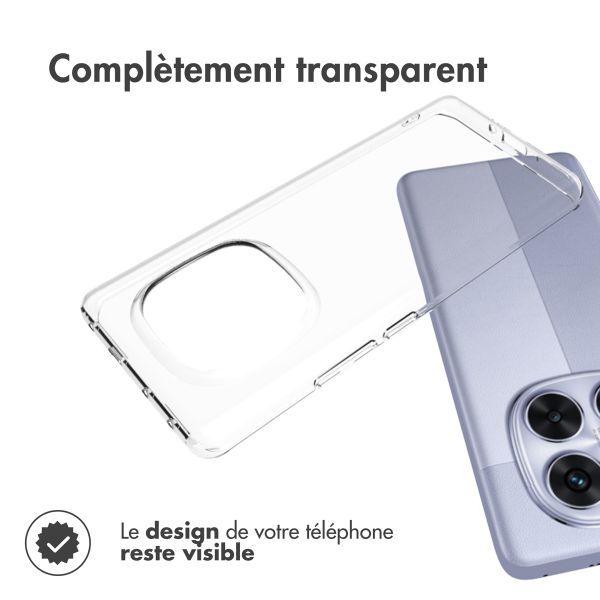 Accezz Coque Clear Xiaomi Redmi Note 14 Pro (4G) - Transparent