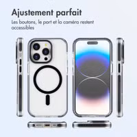 imoshion Coque Combat MagSafe Apple iPhone 14 Pro - Noir