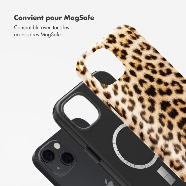 Selencia Coque arrière Vivid avec MagSafe Apple iPhone 13 - Wild Leo