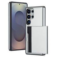 imoshion Coque arrière avec porte-cartes Samsung Galaxy S25 Ultra - Gris