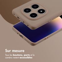 imoshion Coque Couleur Xiaomi Redmi Note 14 Pro (5G) - Marron