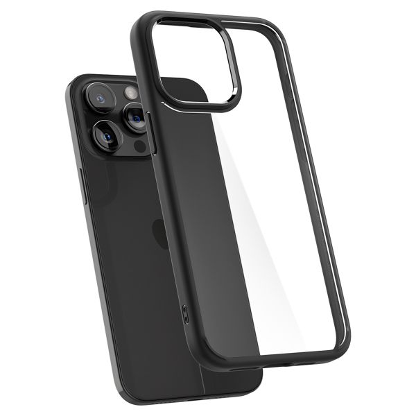 Spigen Coque Ultra Hybrid iPhone 15 Pro Max - Matte Black