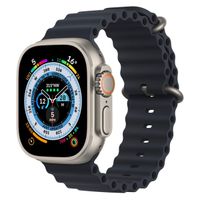 Apple Extension pour Bracelet Océan Apple Watch Series 1 t/m 11 / SE / Ultra (44/45/46/49 mm) - Taille XL - Midnight