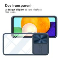 imoshion Coque arrière Camslider Samsung Galaxy A52(s) (5G/4G) - Bleu foncé