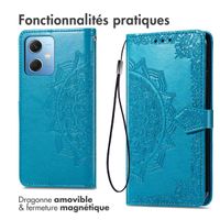 imoshion Etui de télephone Mandala Xiaomi Redmi Note 12 - Turquoise