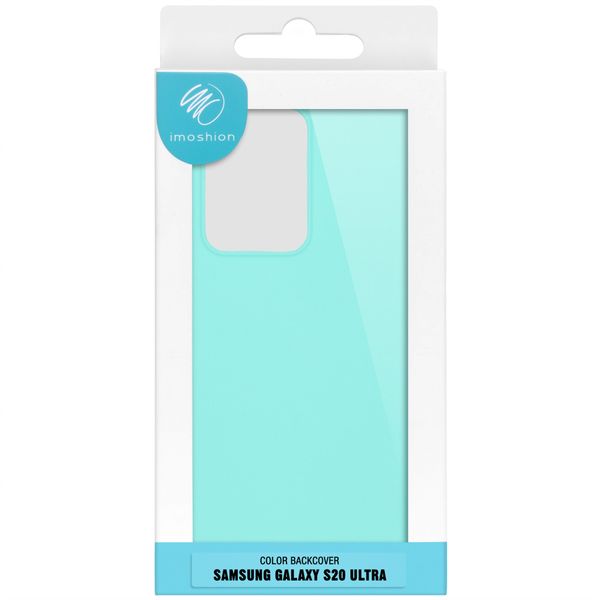 imoshion Coque Couleur Samsung Galaxy S20 Ultra - Turquoise