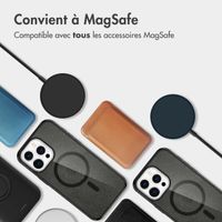 imoshion Coque Pailletée avec MagSafe Apple iPhone 15 Pro - Glitter Noir
