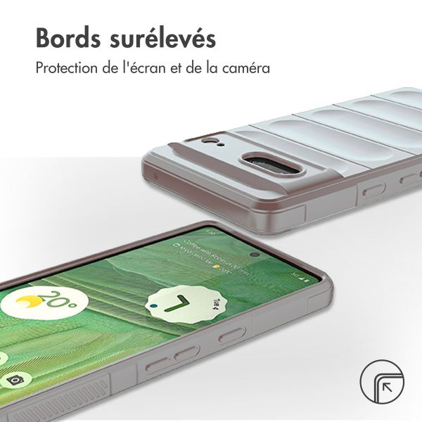 imoshion Coque arrière EasyGrip Google Pixel 7 - Gris