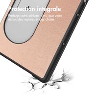 imoshion Coque tablette Trifold Google Pixel Tablet - Rose Dorée