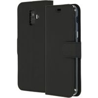 Accezz Étui de télephone Wallet Samsung Galaxy A6 (2018) - Noir