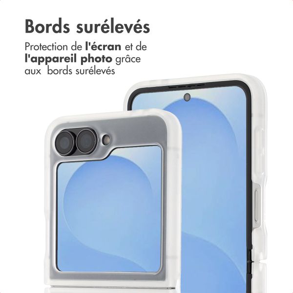 imoshion Coque Color Guard avec MagSafe Samsung Galaxy Z Flip 7 FE - Blanc