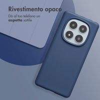 imoshion Coque Couleur Xiaomi Redmi Note 14 Pro (4G) - Bleu foncé