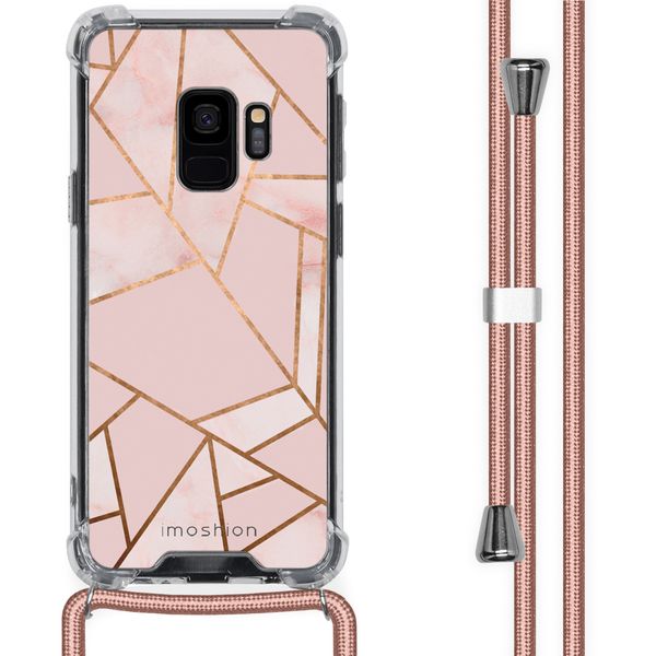 imoshion Coque Design avec cordon Samsung Galaxy S9 - Pink Graphic