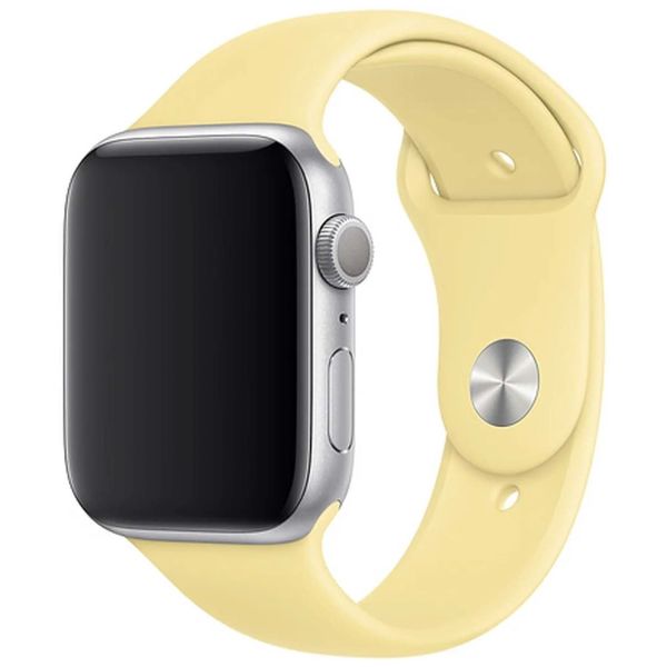 Apple Sport Band Apple Watch Series 1-9 / SE - 38/40/41 mm / Series 10 - 42 mm - Lemon Cream