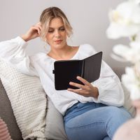 imoshion Étui de liseuse portefeuille en cuir végan Kobo Clara HD