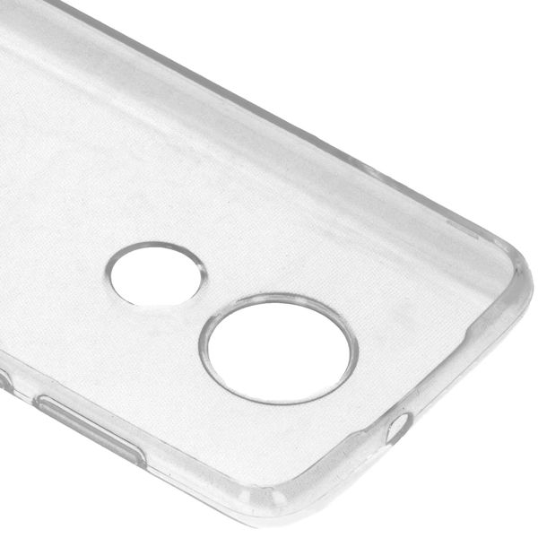 Concevez votre propre coque en gel Motorola Moto G7 /G7 Plus - Transparent