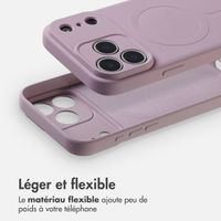 imoshion Coque Couleur avec MagSafe Apple iPhone 17 Pro - Violet