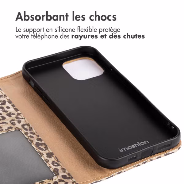 imoshion Étui de télephone portefeuille Design Apple iPhone 11 - Leopard Mood