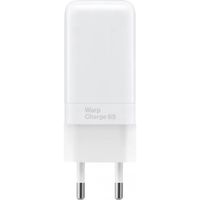 OnePlus Warp Charge USB-C Power Adaptor - 65W - Blanc