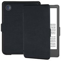 imoshion Étui de liseuse portefeuille Slim Hard Kobo Clara 2E / Tolino Shine 4 - Noir