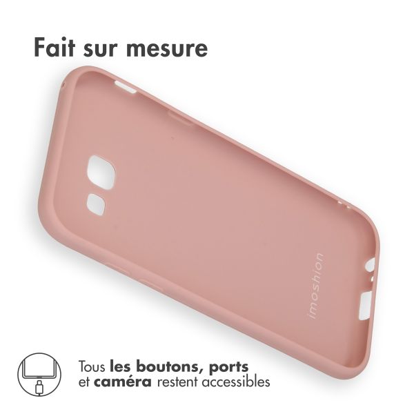 imoshion Coque Couleur Samsung Galaxy A5 (2017) - Dusty Pink