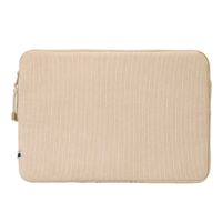 Selencia Pochette ordinateur Corduroy 15-16 pouces - Beige