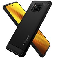 Spigen Coque Rugged Armor Xiaomi Poco X3 (Pro) - Noir