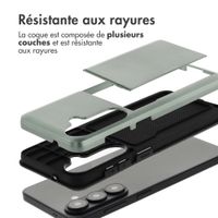 imoshion Coque arrière avec porte-cartes Samsung Galaxy S26 - Vert