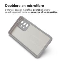 imoshion Coque arrière EasyGrip Samsung Galaxy A53 - Gris