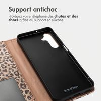 imoshion Étui de télephone portefeuille Design Samsung Galaxy A16 - Leopard Mood