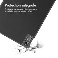 Accezz Coque tablette Trifold Lenovo Tab M10 5G - Noir