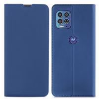 imoshion Étui de téléphone Slim Folio Motorola Moto G100 - Bleu foncé