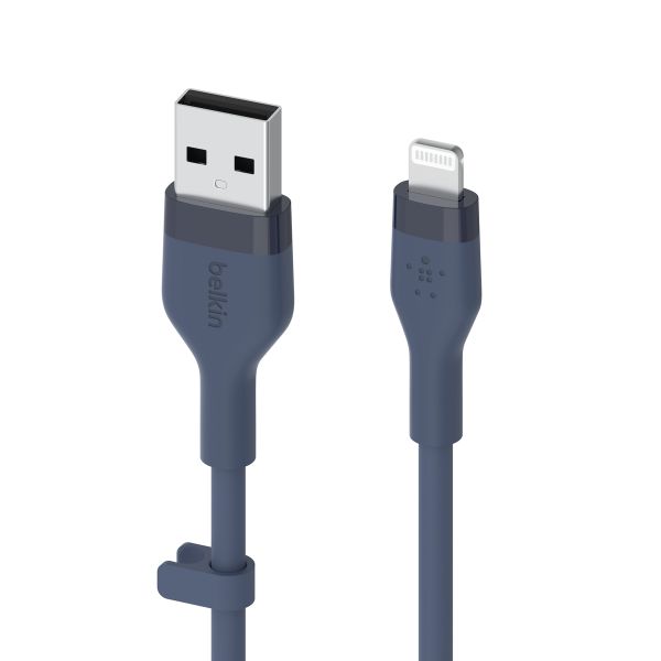 Belkin Câble Boost↑Charge™ USB-A vers Lightning en silicone - 1 mètre  - Bleu