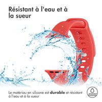 imoshion Bracelet en silicone Apple Watch Series 1-9 / SE - 38/40/41 mm / Series 10 - 42 mm - Rouge