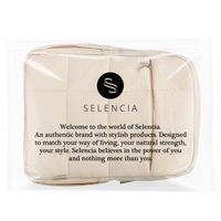 Selencia Sac à dos ordinateur portables Vaya Puffy 16 pouces - Soft Ivory
