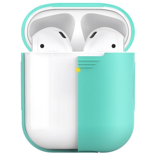 KeyBudz Coque Elevate Protective Silicone Apple AirPods 1 / 2 - Diamond Blue