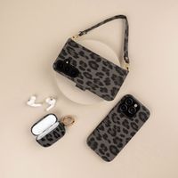 Selencia Coque Sabi imprimé panthère avec MagSafe Apple iPhone 17 Pro Max - Midnight Black