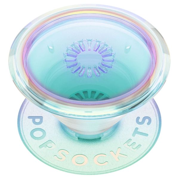 PopSockets PopGrip - Amovible - Translucent Clear Iridescent