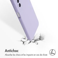 Accezz Coque Liquid Silicone Samsung Galaxy A26 - Violet