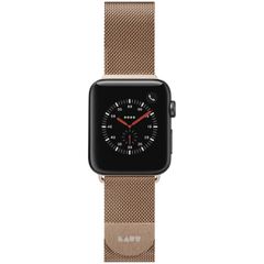 Laut Steel Loop Apple Watch Series 1-10 / SE / Ultra (2) - 42/44/45/46/49 mm - Dorée