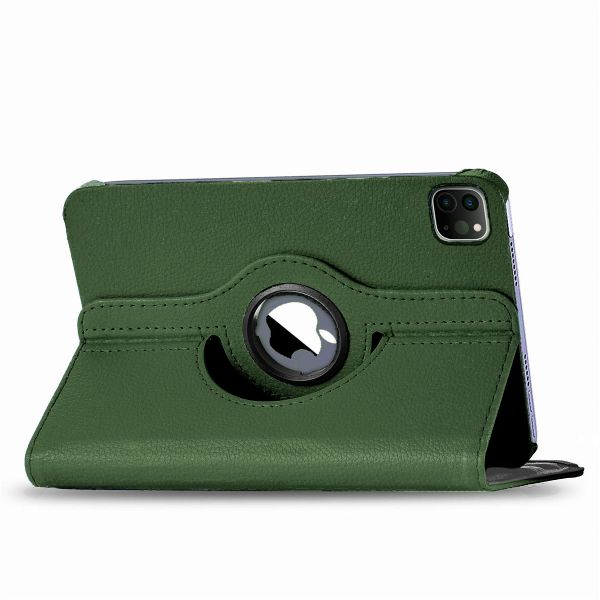 imoshion Coque tablette rotatif à 360° iPad Pro 12.9 (2022) / Pro 12.9 (2021) - Vert