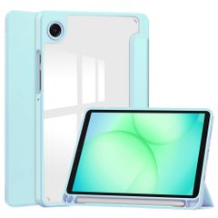 imoshion Coque tablette rigide Trifold Samsung Galaxy Tab A11 Plus - Bleu clair