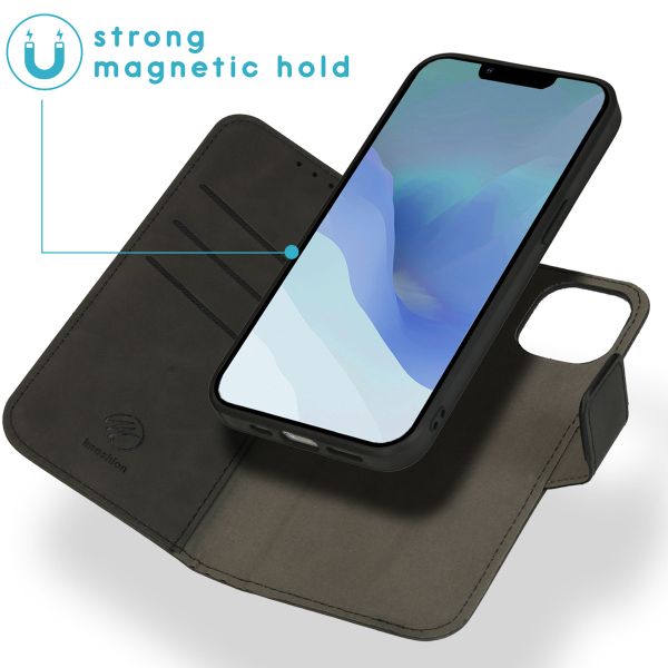 imoshion Etui de télephone luxe 2-en-1 amovible Apple iPhone 14 - Noir